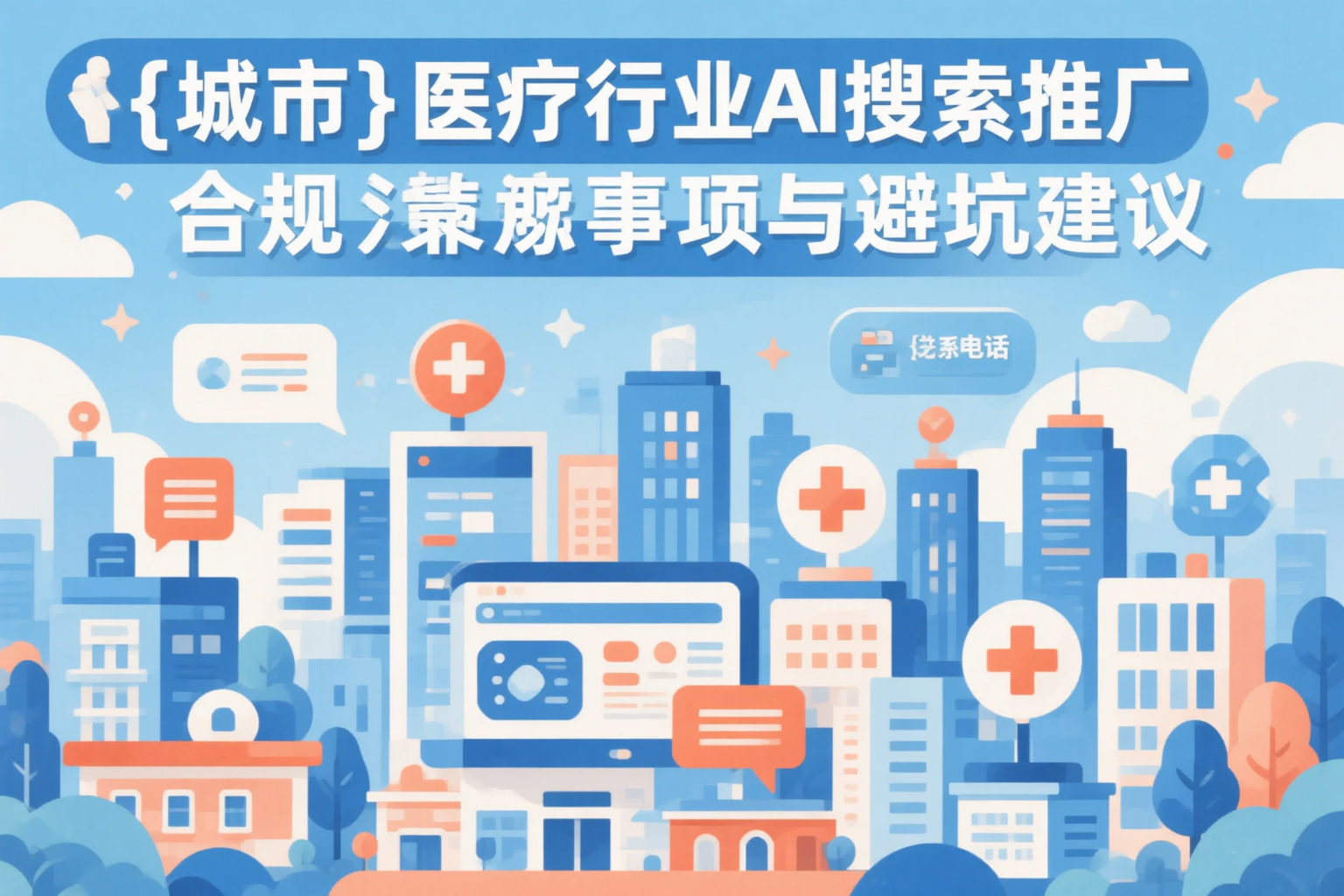 五家渠医疗行业AI搜索推广合规注意事项与避坑建议