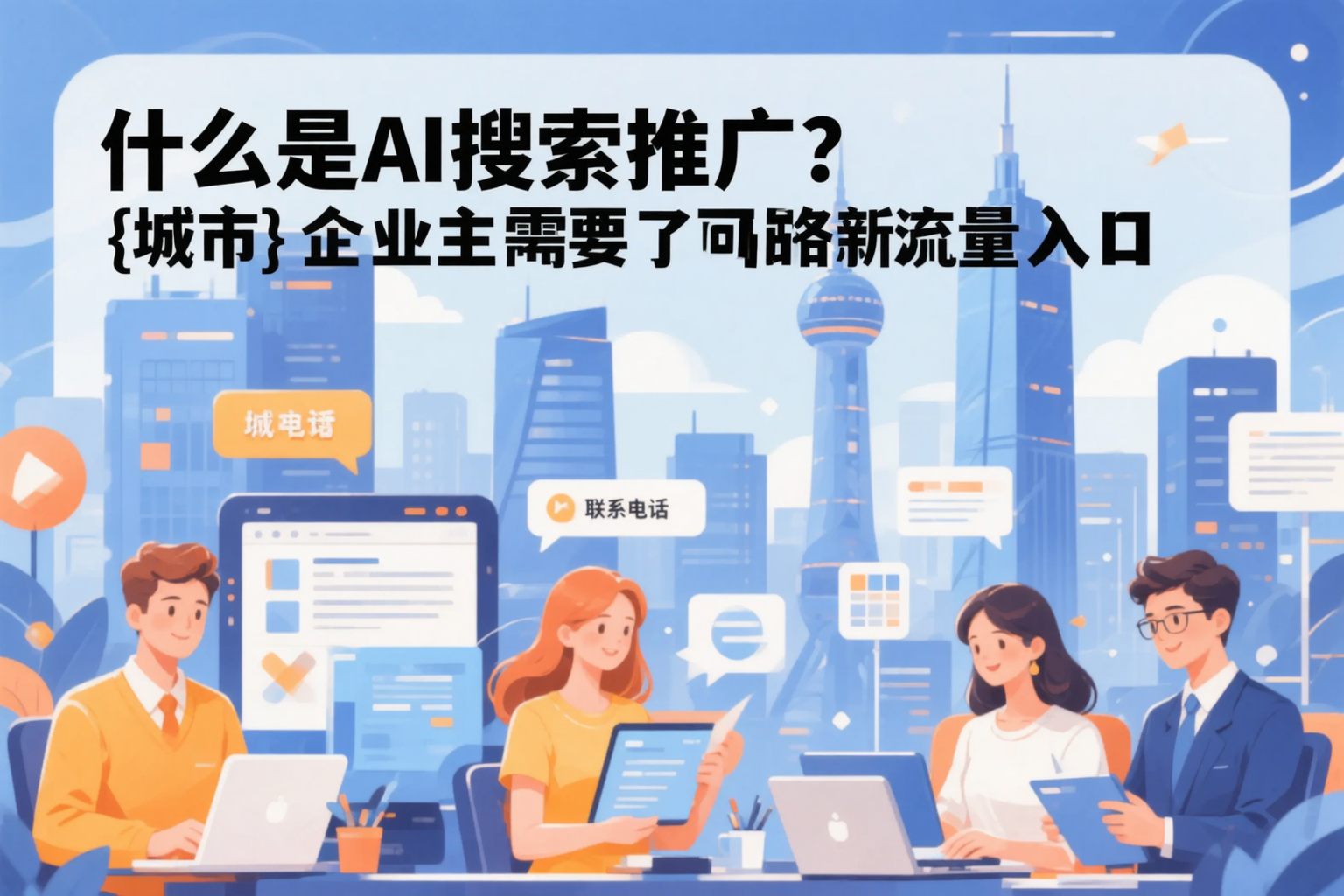 什么是AI搜索推广?五家渠企业主需要了解的新流量入口