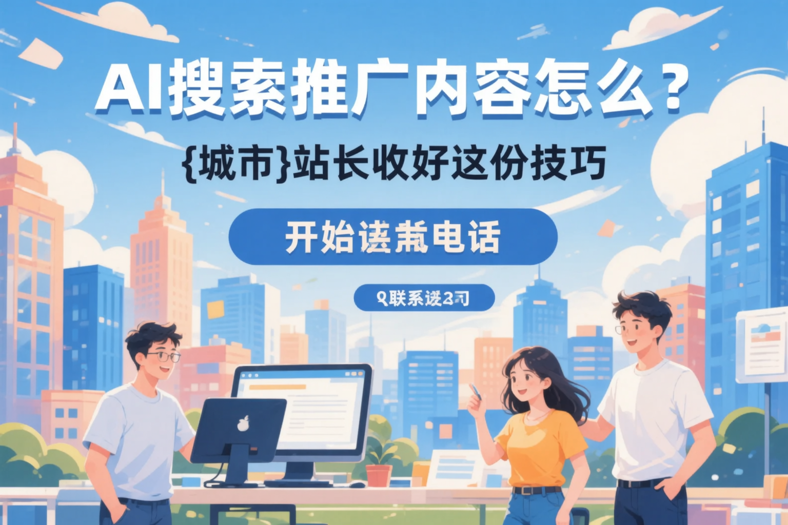 AI搜索推广内容怎么写?五家渠站长收好这份技巧