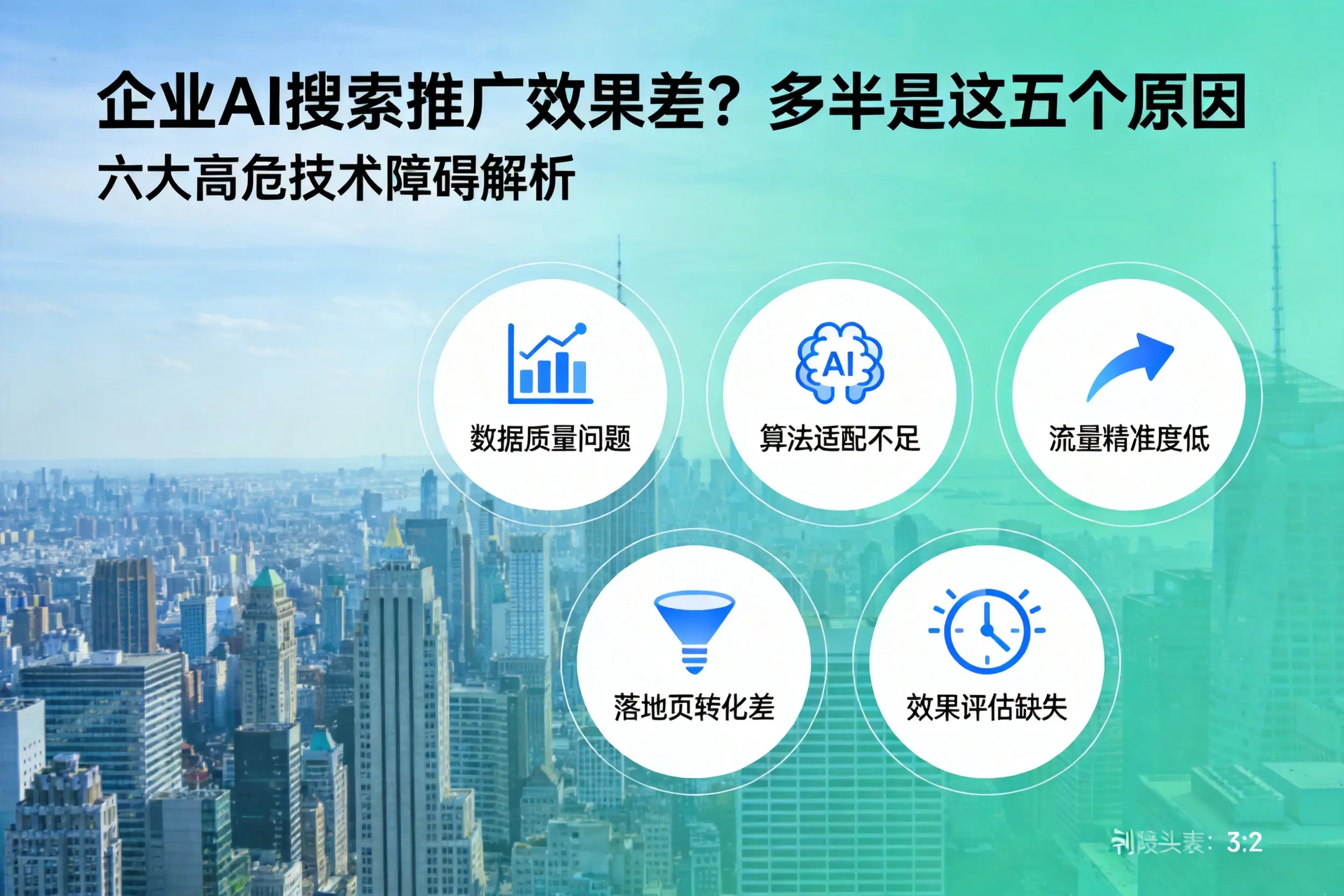 五家渠企业AI搜索推广效果差?多半是这五个原因