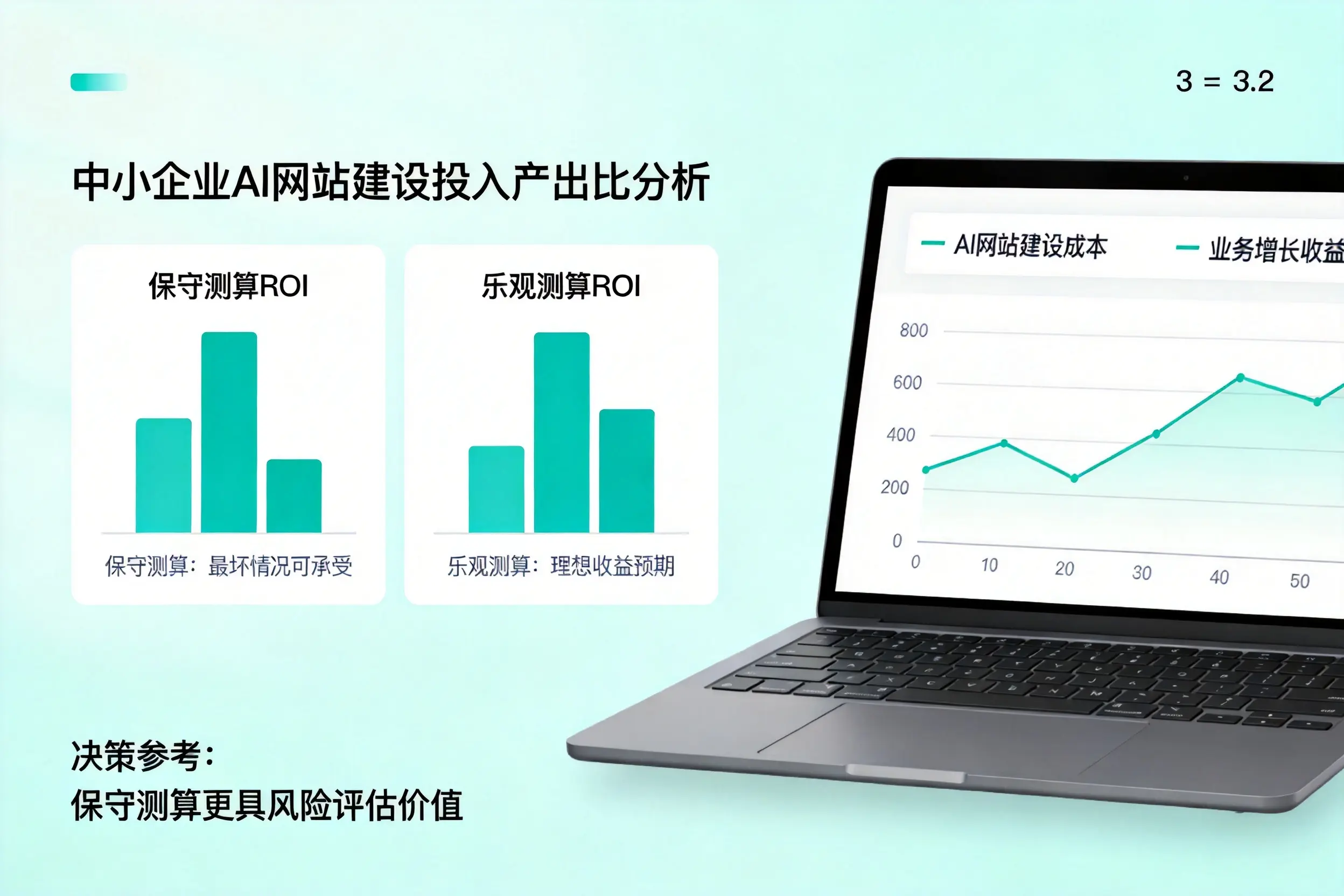 五家渠中小企业AI网站建设投入产出比怎么算?先看这份分析