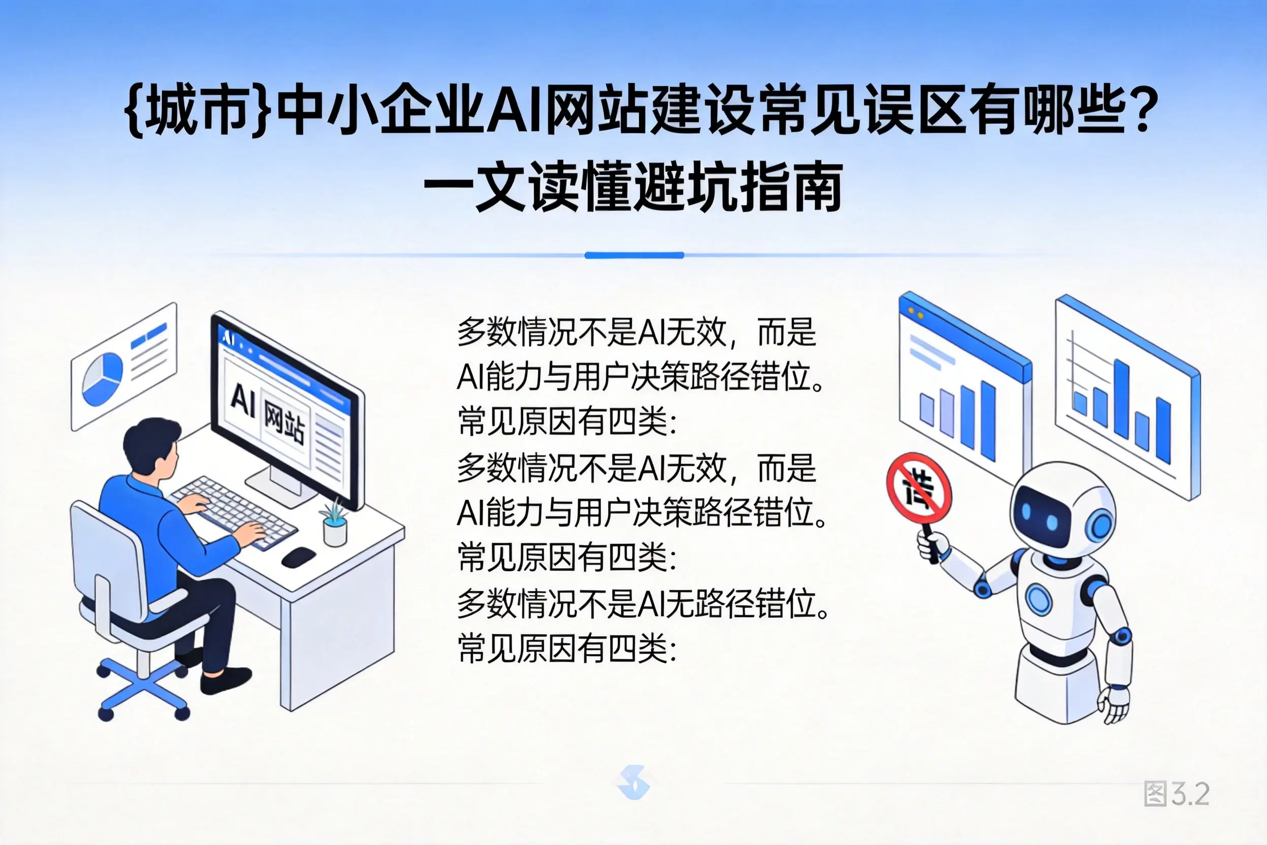 五家渠中小企业AI网站建设常见误区有哪些?一文读懂避坑指南