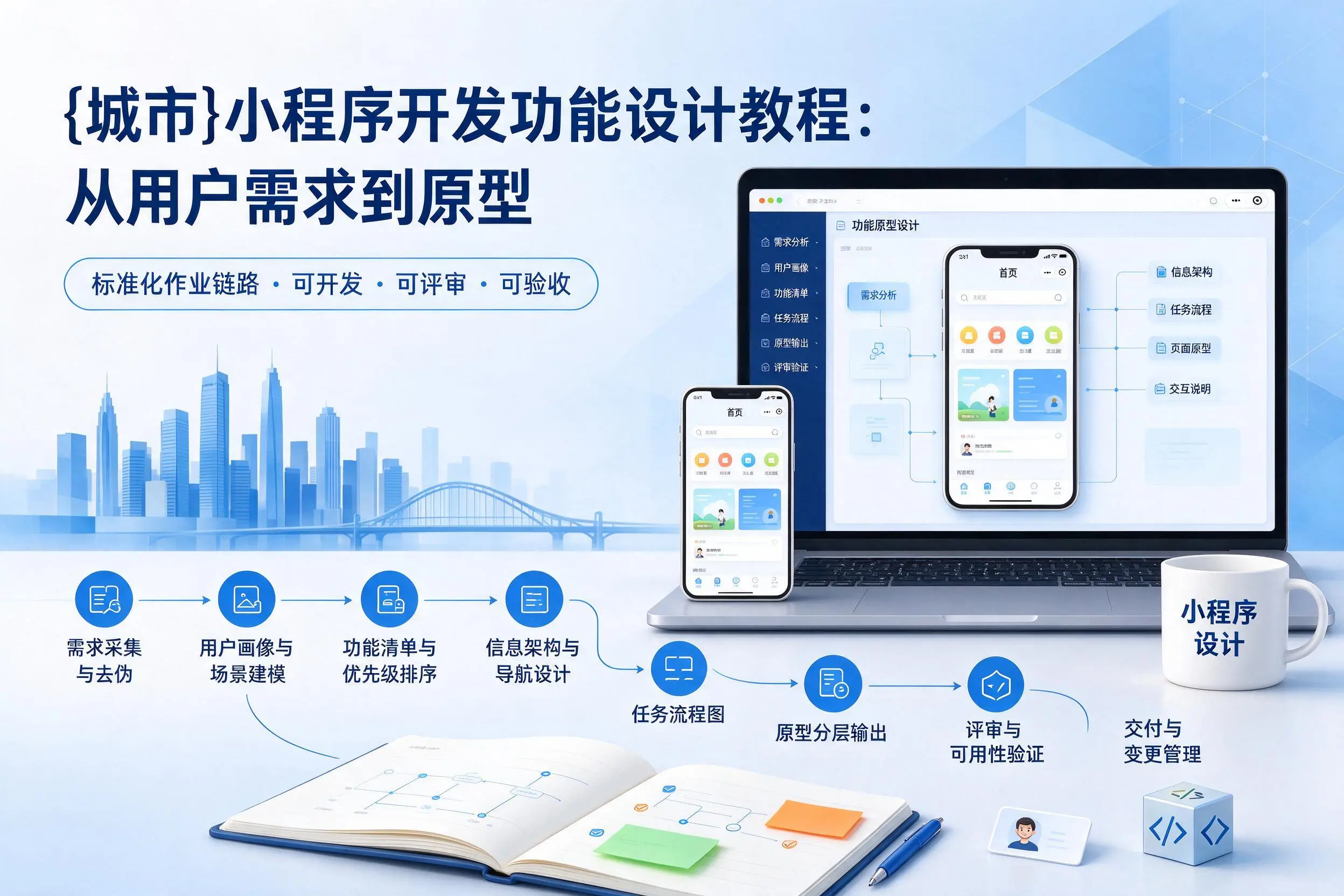 五家渠小程序开发功能设计教程：从用户需求到原型