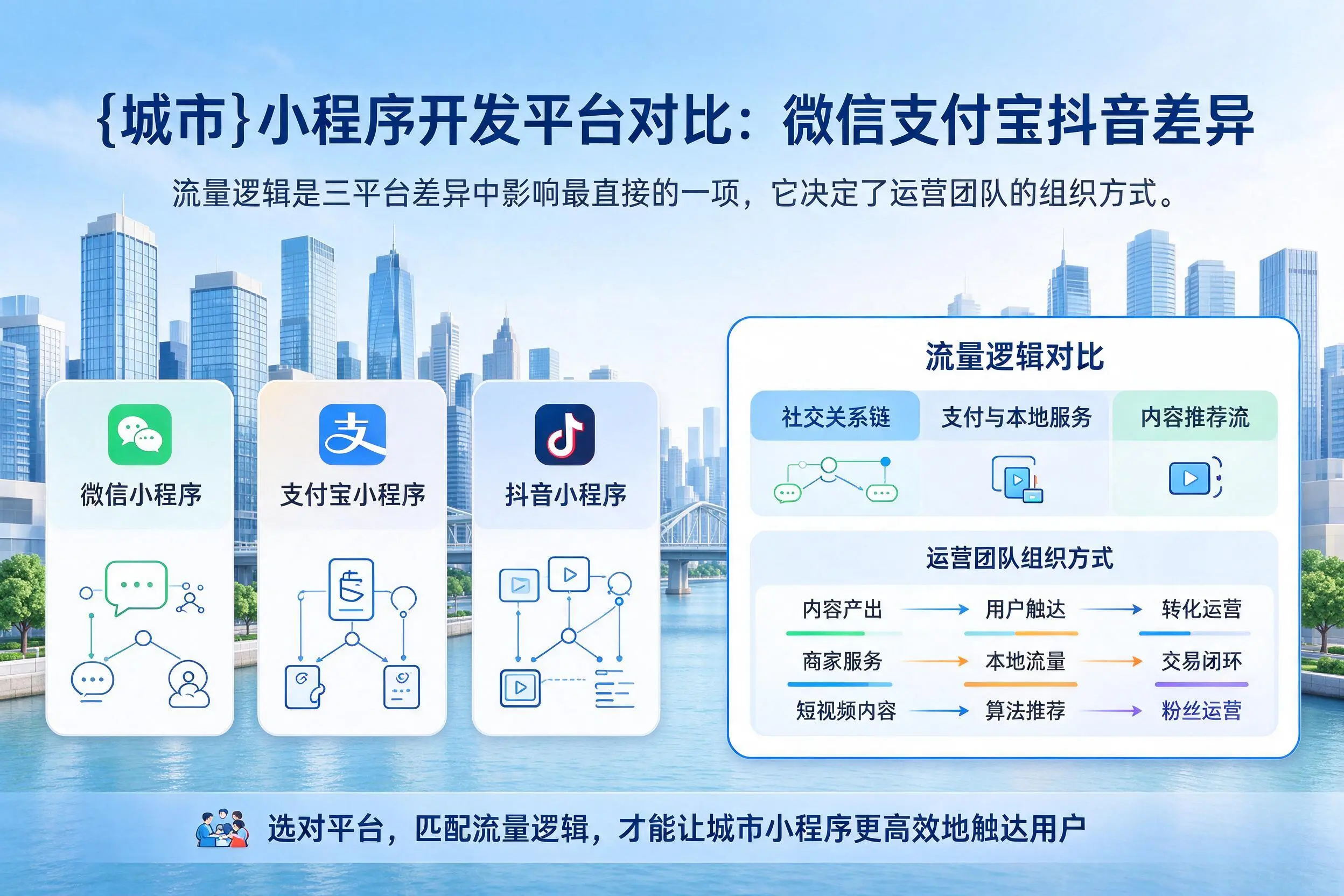 五家渠小程序开发平台对比：微信支付宝抖音差异