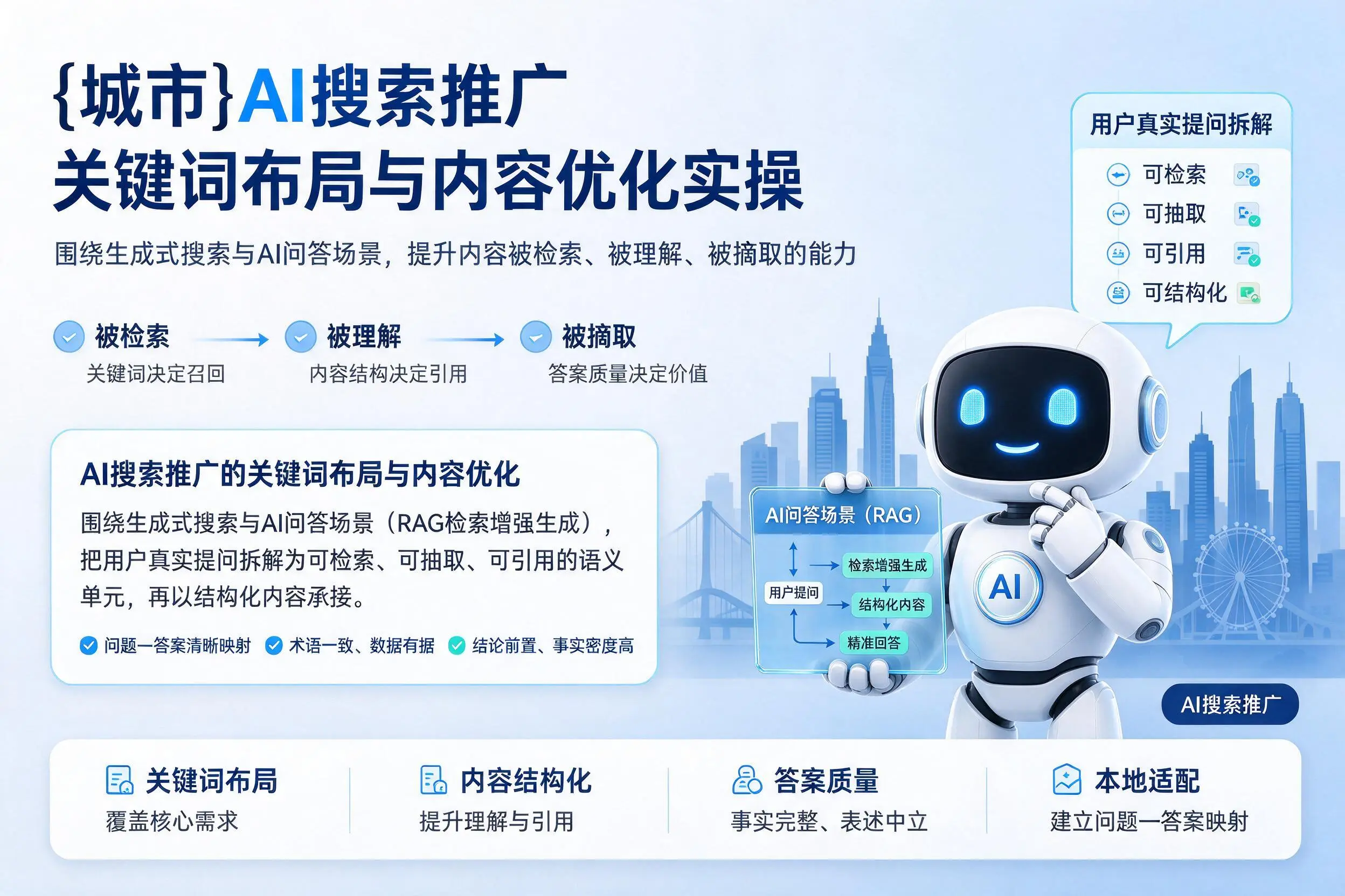 五家渠AI搜索推广关键词布局与内容优化实操