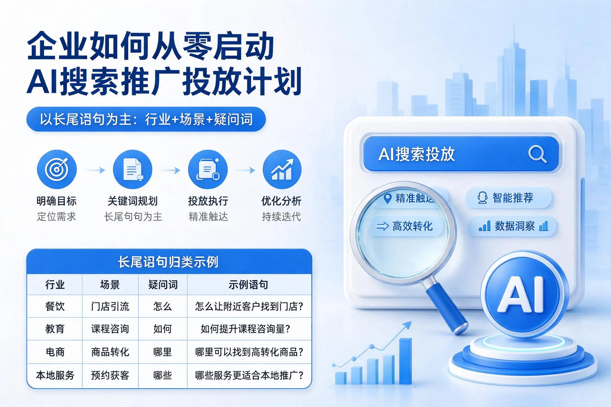五家渠企业如何从零启动AI搜索推广投放计划