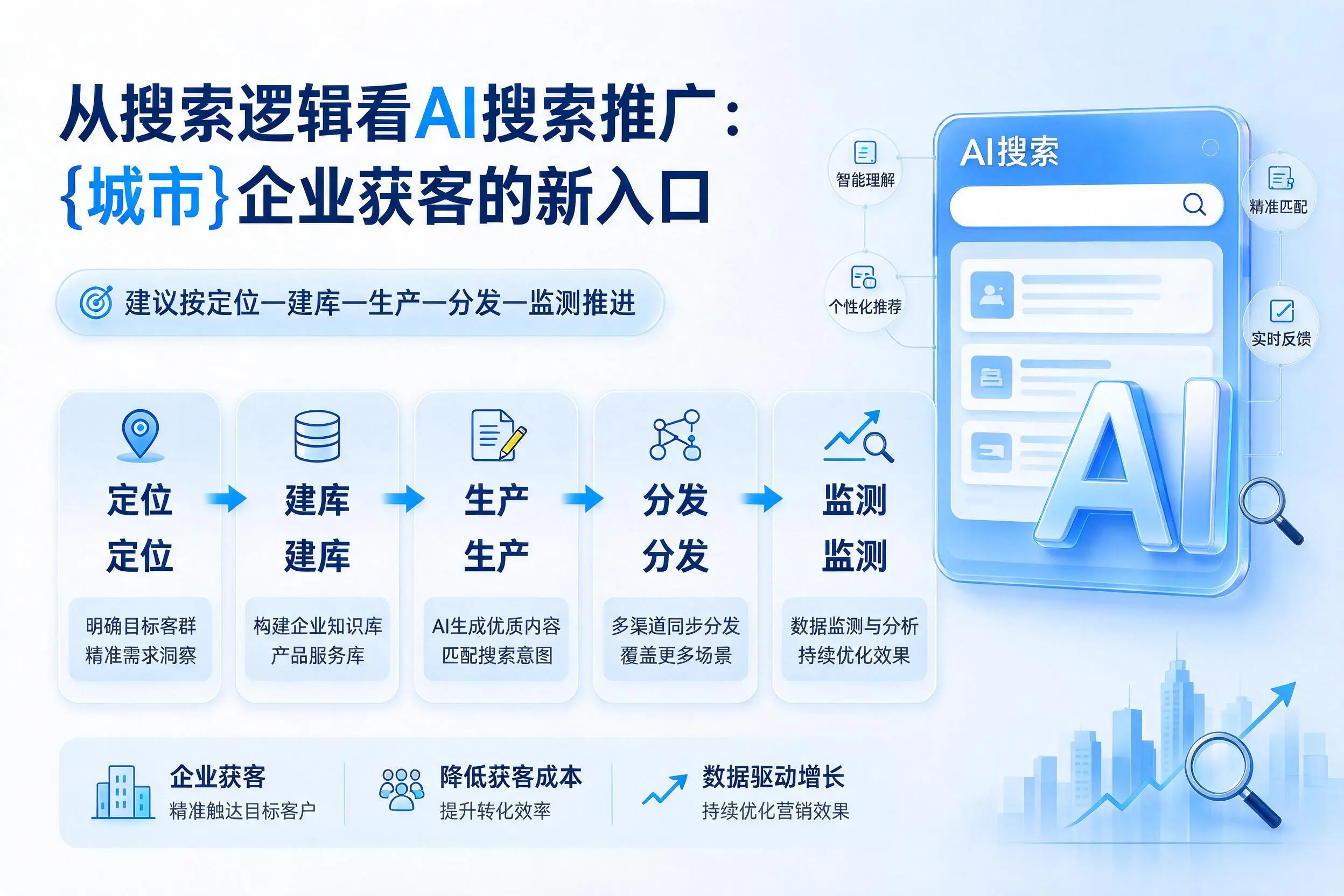 从搜索逻辑看AI搜索推广：五家渠企业获客的新入口